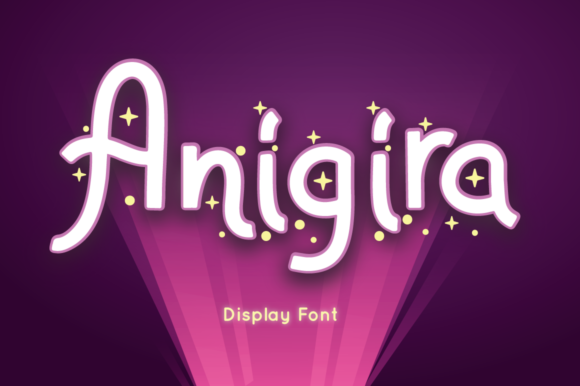 Anigira: A Distinctive Display Font for Digital Branding