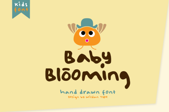 Baby Blooming: A Playful Display Font That Delivers Joy—Not Just Whimsy