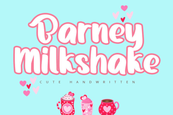 Barney Milkshake: A Bold Display Font That Grabs Attention
