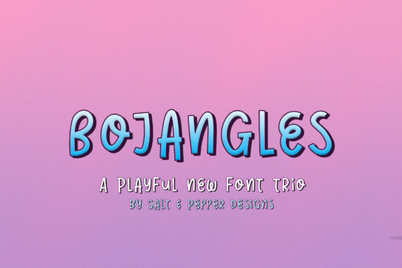 Bojangles: A Playful Display Font That Builds Brand Recognition