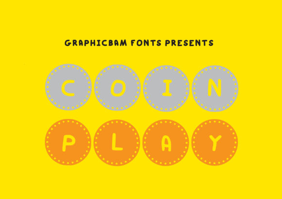 Coin Play: A Playful Display Font for Thoughtful Typography