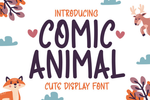 Comic Animal: A Display Font That Feels Like a Warm Hello