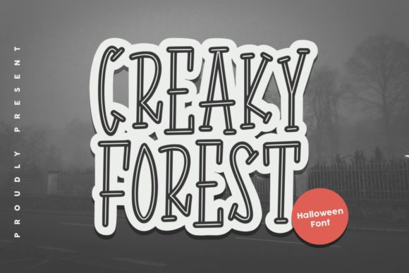 Creaky Forest: A Spooky Display Font That Delivers Campaign Impact