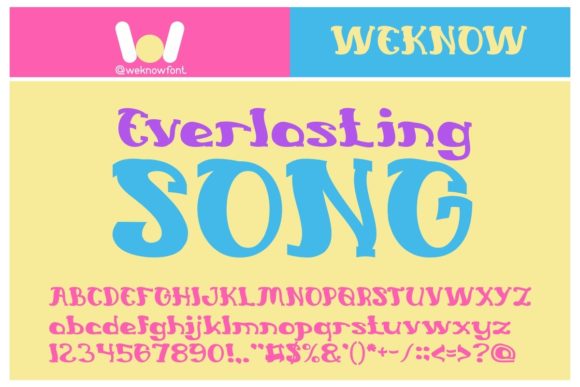 Everlasting Song: A Display Font That Lifts Campaign Headlines