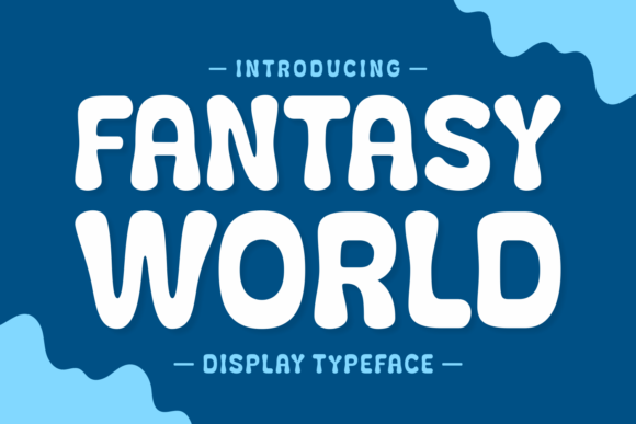 Fantasy World: A Playful Display Font for Small Business Branding