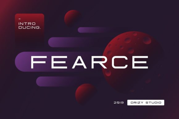 Fearce: A Bold, Unapologetic Display Font