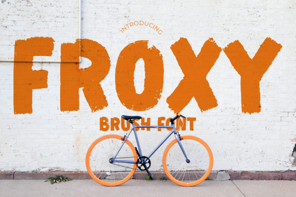 Froxy: A Display Font That Makes Your Brand Feel Instantly Polished