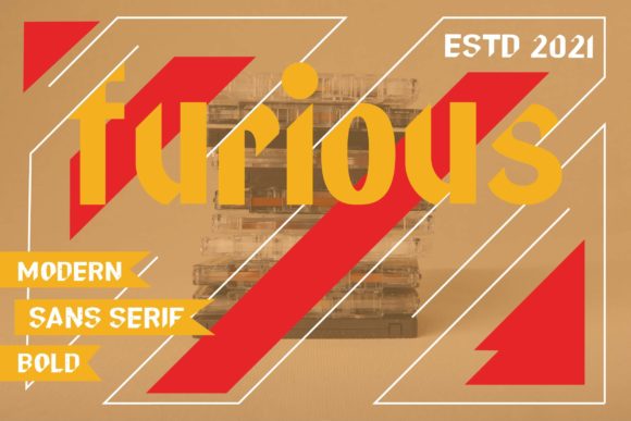 Furious: A Bold Display Font for Editorial Impact
