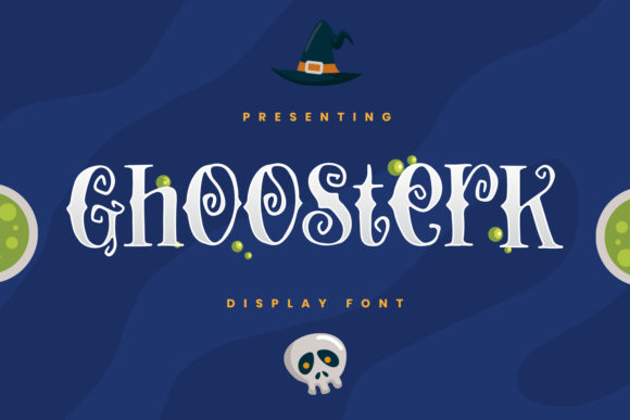 Ghoosterk: A Bold, Playful Display Font That Demands Attention