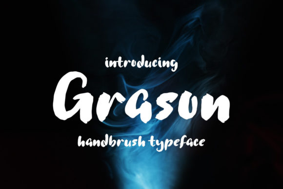 Grason Display Font for Handmade Labels & Printables