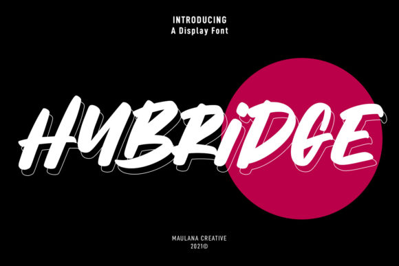 Hybridge: A Bold Display Font for Scroll-Stopping Marketing