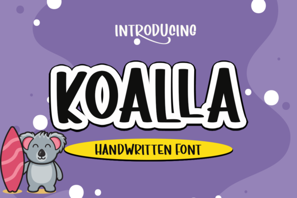 Koalla: A Playful Display Font for Thoughtful Design