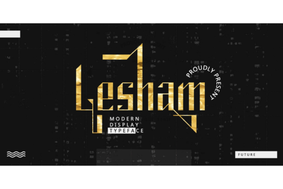 Lesham: A Bold Display Font That Elevates Your Brand