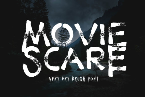 Movie Scare: A Display Font That Sets the Mood—Without Overpowering
