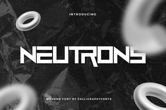 Neutrons: A Display Font That Anchors Editorial Mood