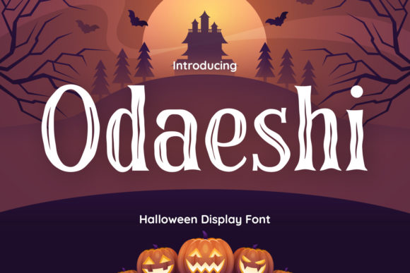 Odaeshi: A Display Font with Quiet Authority