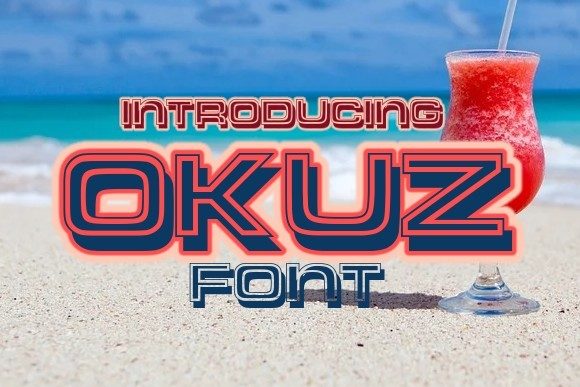 Okuz: A Bold Display Font That Makes Your Brand Stand Out