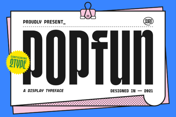 Popfun: A Playful Display Font That Stands Out in Fast-Scrolling Feeds
