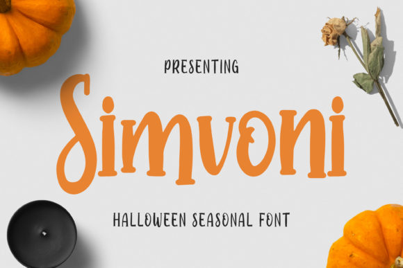 Simvoni: A Display Font That Feels Like Handmade Magic