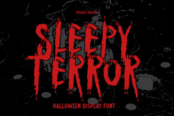 Sleepy Terror: A Display Font That Whispers Before It Screams
