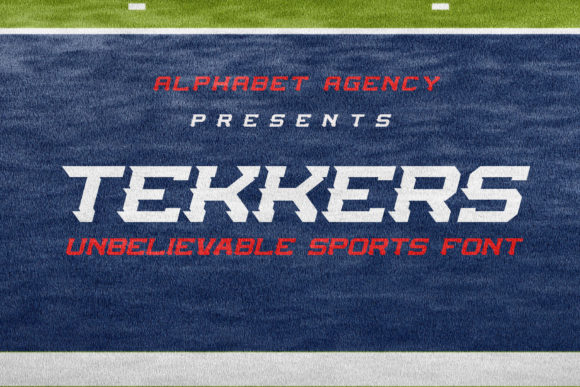 Tekkers2: A Bold Display Font for Digital Impact